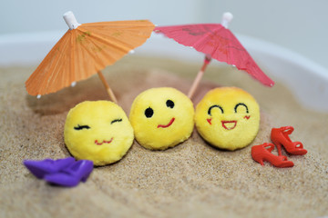 Abstract composition of traveling