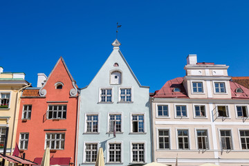 Fototapeta na wymiar Tallinn Old Town in a beautiful summer day, Estonia