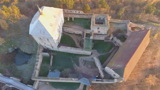 Medieval Castle Tocnik, Czech Republic, Europe