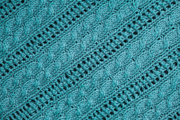 Texture of knitting