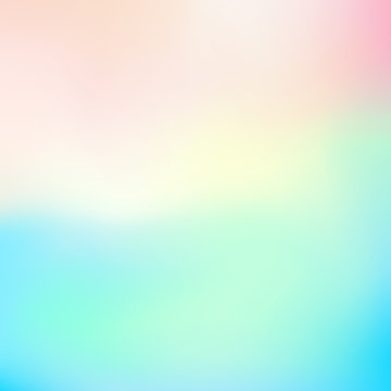 Vector blue blurred gradient style background. Abstract smooth colorful illustration, social media wallpaper.