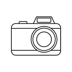 camera photographic isolated icon vector illustration design