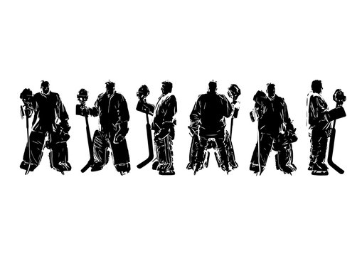 Eishockey Torwart