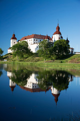 Obraz premium Schloss Läckö in Västergötland auf der Insel Kallandsö im Vänern gehört zu den Barockschlössern Schwedens.
