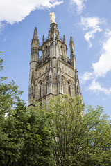 Saint-Andr&eacute; cathedral, Pey Berland Bell tower, Bordeaux, France