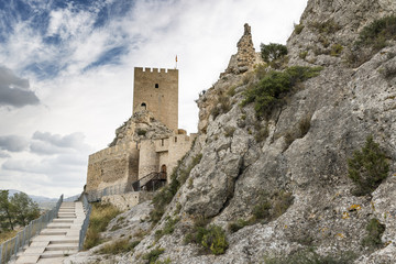 Ancient Castle of Sax - province of Alicante - Spain