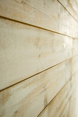 wall made of pine wooden paneling