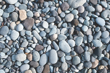 stone background - pebble stones
