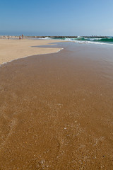 Shore of the beach, Cova do Vapor, Portugal