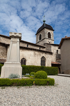 Medieval village of Perouges, France