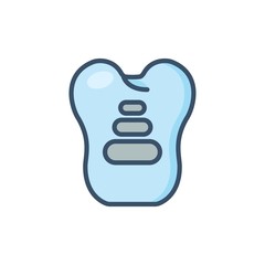 Dental Signal Logo Design Element