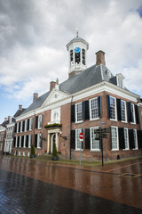 Old city hall of Dokkum, The Netherlands