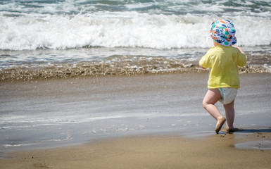 Into the sea
