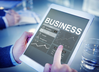 Business Chart Work Analysis Concept