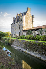 Old medieval small castle, Vermette, France