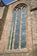 Stain glass window of Middelburg abbay