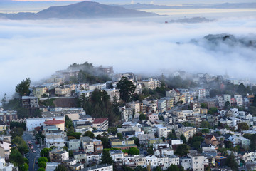 The buildings in San francisco