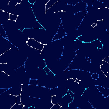 Seamless vector space pattern of different constellations