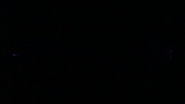 This artificially created by an spark discharge in the air. Is used to observe the phenomenon.