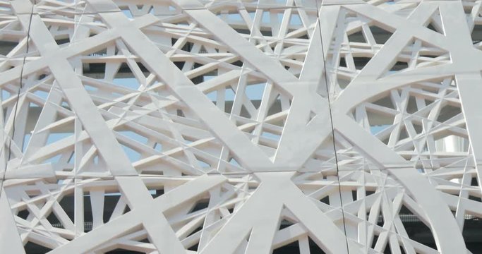 architectural concrete abstract white pattern