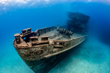 Onderwaterwrak van de USS Kittiwake
