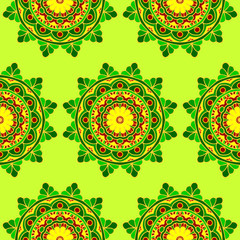seamless pattern mandala background