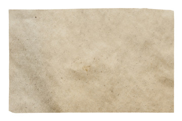 old paper isolated