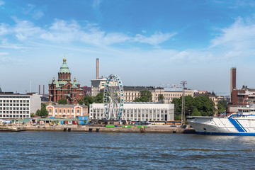 Obraz premium Port in Helsinki