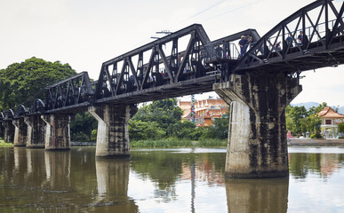 Fototapeta na wymiar Bridge over the River Kwa