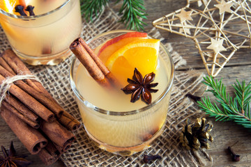 Christmas apple orange punch