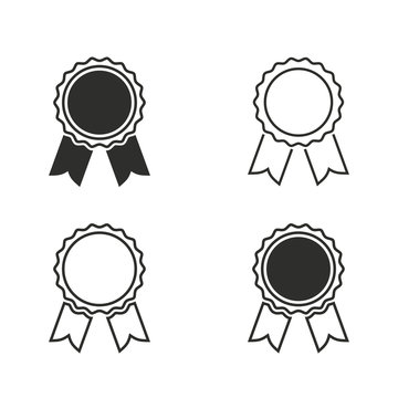 Award icon set.