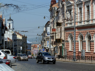 Street in Chernivtsi
