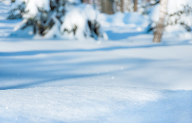 christmas blue snow, winter background