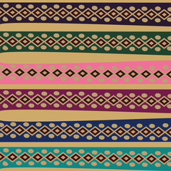 Ethnic Abstract bright pattern background.