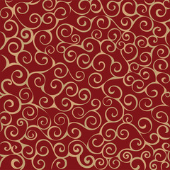 Fototapeta premium Bright textile pattern background. 