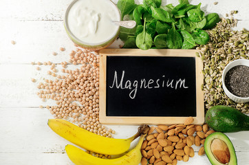 Products containing magnesium.