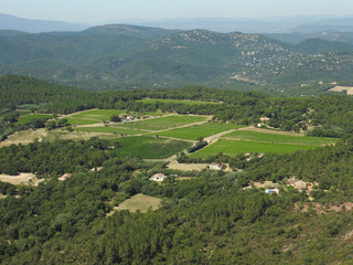 paysage du var