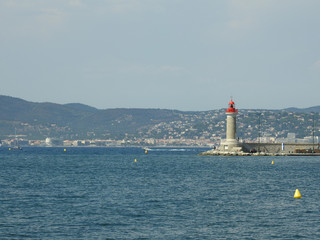 Fototapeta na wymiar phare saint tropez