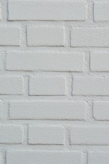 White concrete brick wall textures background