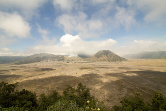 caldera of tengger national park, Java island