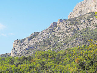 mountains in Crimea