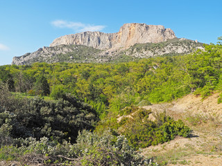 mountains in Crimea