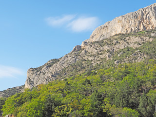 mountains in Crimea