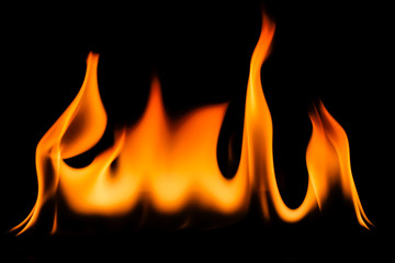 Fire flames background