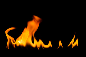 Fire flames background