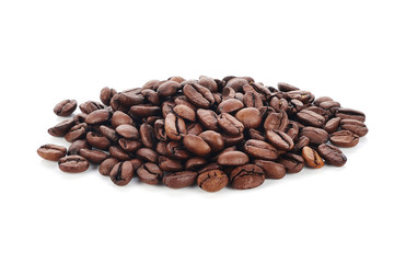 Coffee bean isolated on white background