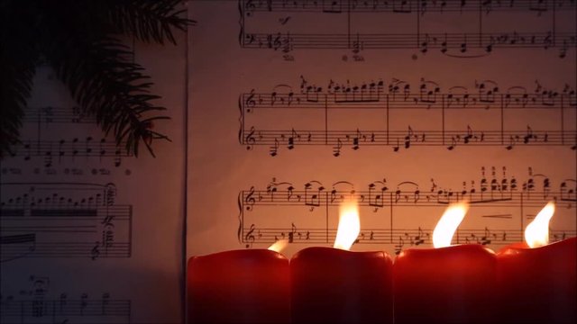 Christmas candles advent 4