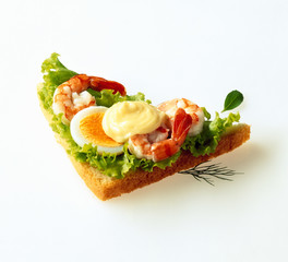 Shrimp on Toast