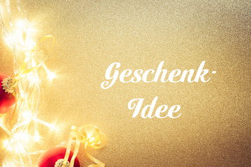 Geschenk-Idee, Bild auch ohne Text erhältlich