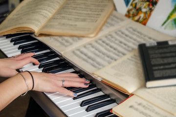 still life piano notes